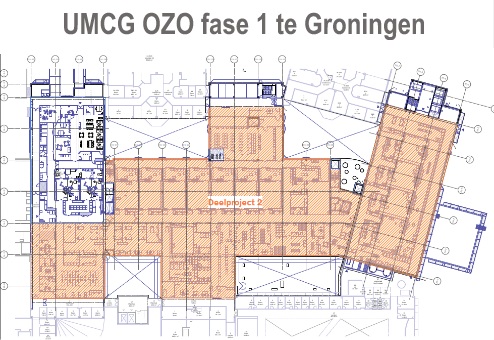 Renovatie operatiecentrum UMCG Groningen